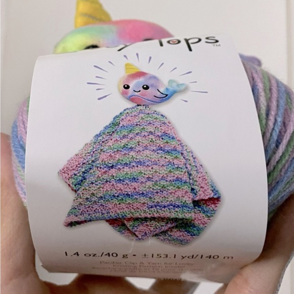 DMC Narwhal Lovey Tops Knitting Set - Picture 3 of 6